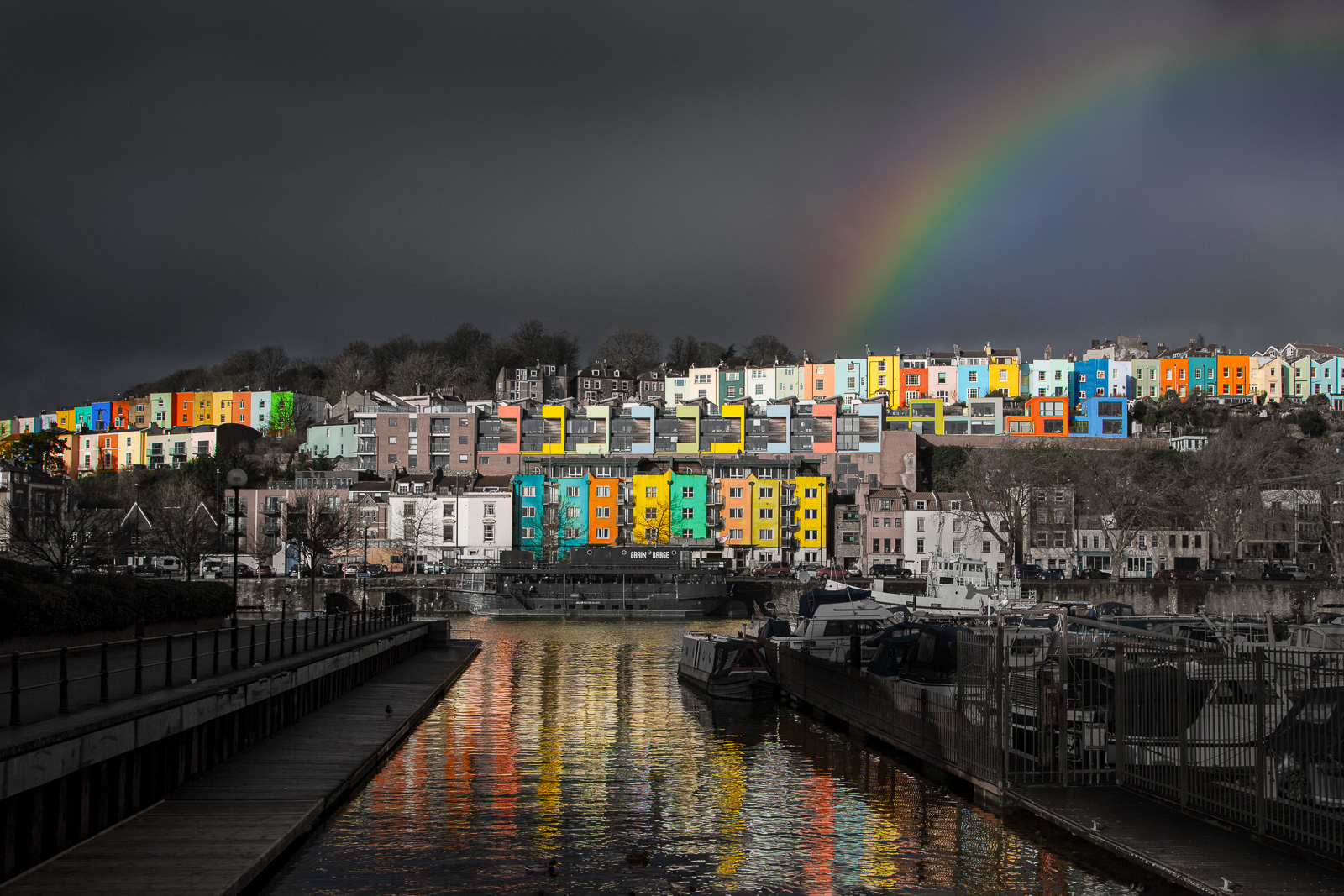 Rainbow Houses, Clifton, Bristol